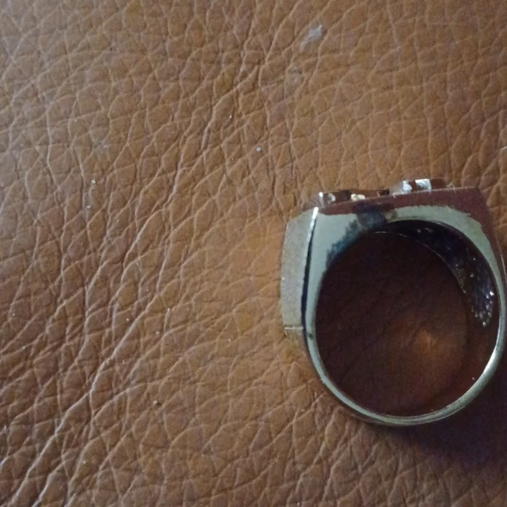 Gold plated men's ring